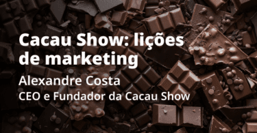 Cacau show: lições de marketing a partir de Alexandre Costa, CEO e Fundador da Cacau Show