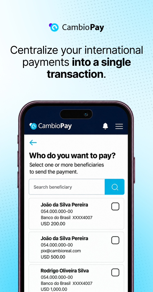CambioPay - international payments