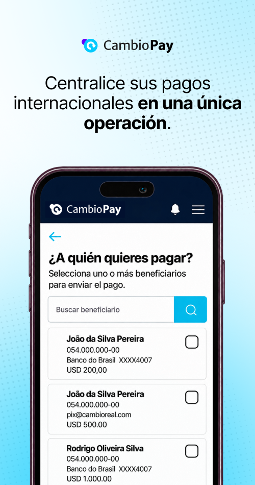 CambioPay - pagos internacionales